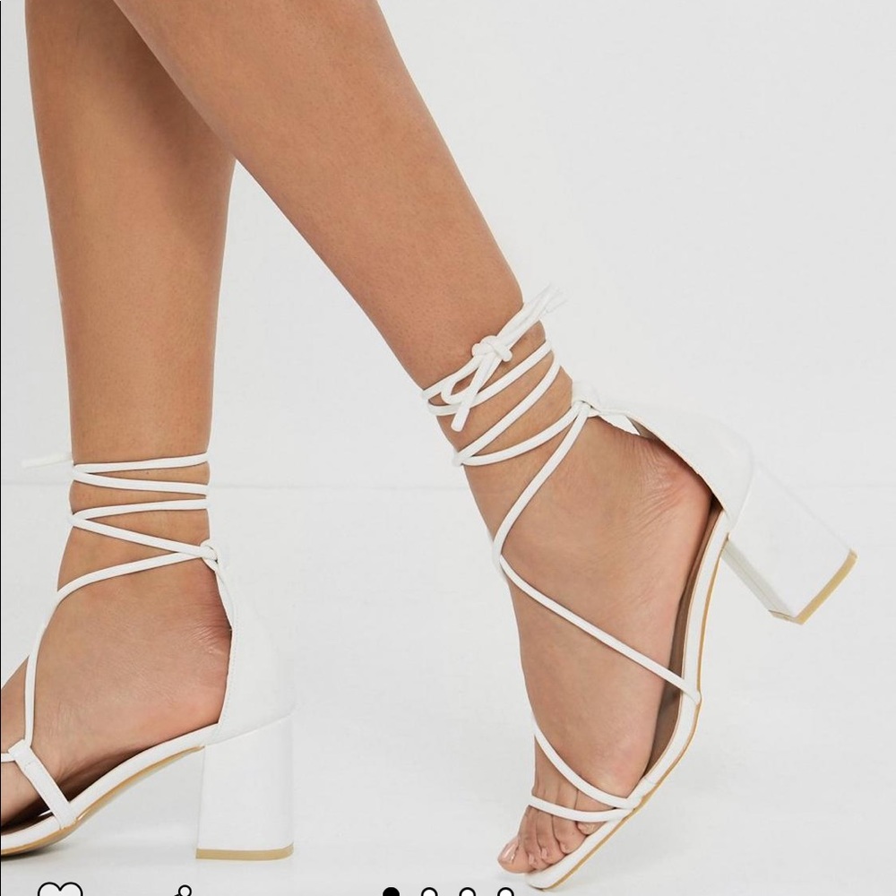 Strappy Tie Up Heels